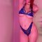 Amouranth Sexy Blue Lingerie Masturbation Video Leaked
